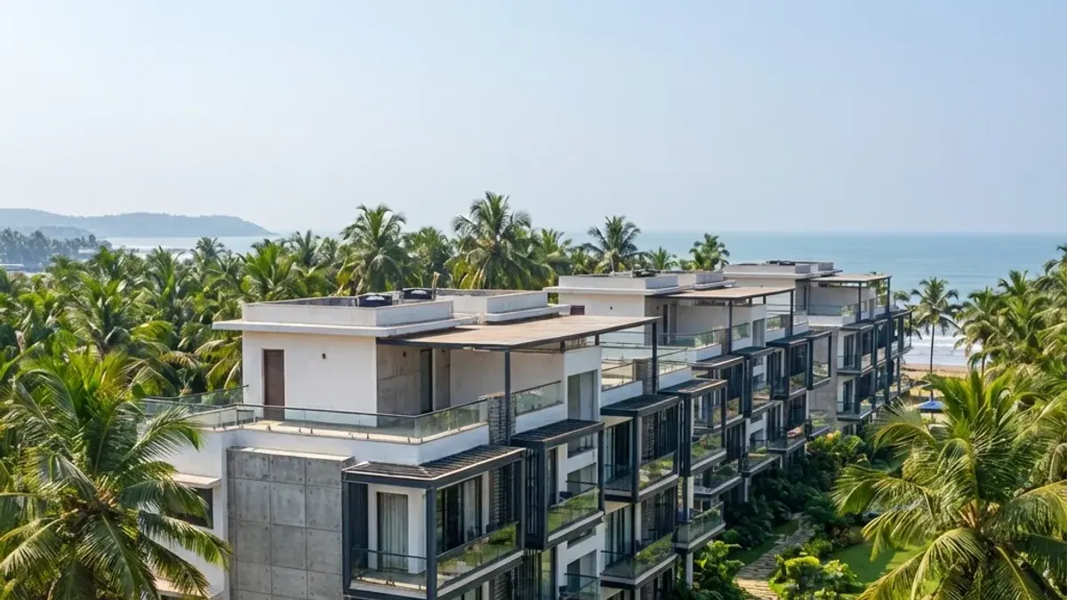 GP Resort and Spa wellness stay setup in Murudeshwar