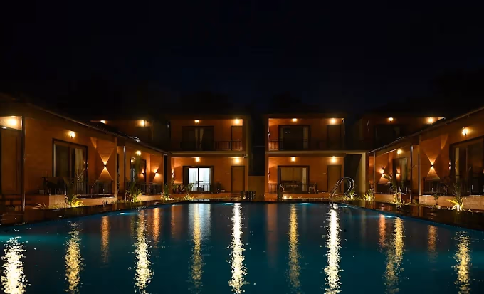 Shivani Beach Resort Murudeshwar Room Interior - Spacious and modern room with premium amenities