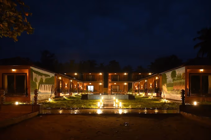 Shivani Beach Resort Murudeshwar Swimming Pool - Crystal clear infinity pool overlooking the sea