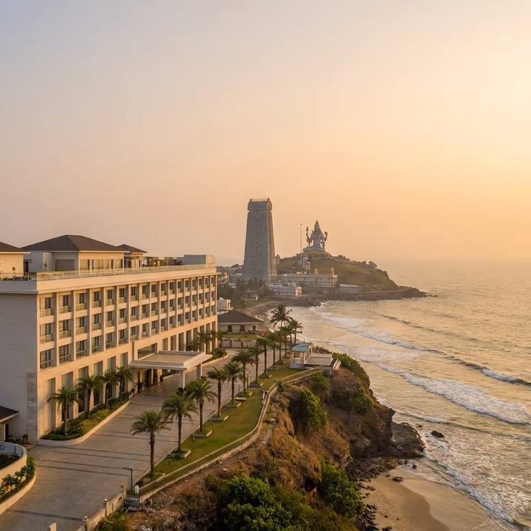 Various hotels and accommodations near Murudeshwar temple
