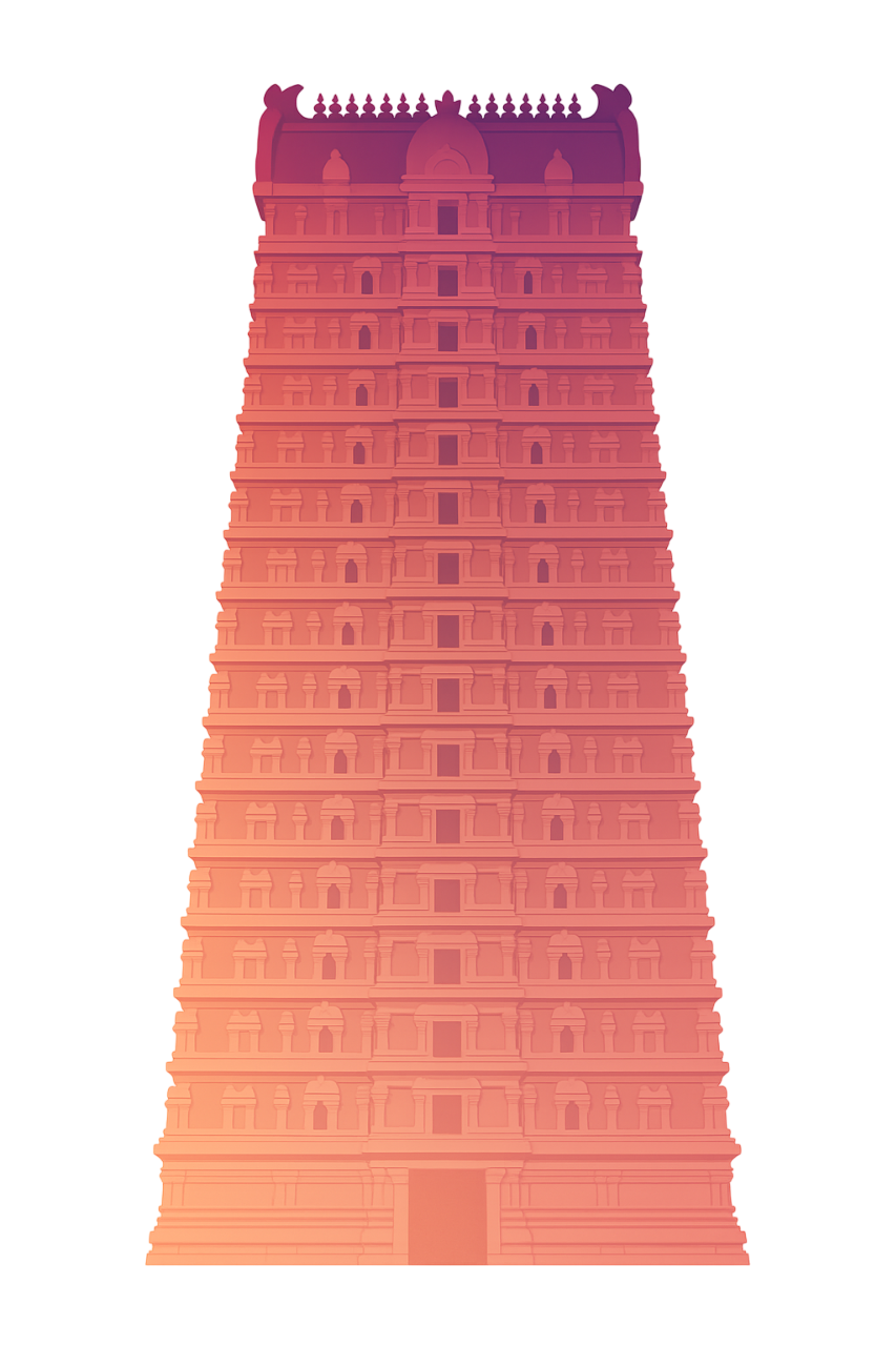 Murudeshwar Temple Gopuram - Iconic temple tower